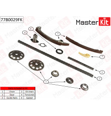 77B0029FK Master Kit Цепь ГРМ к-кт