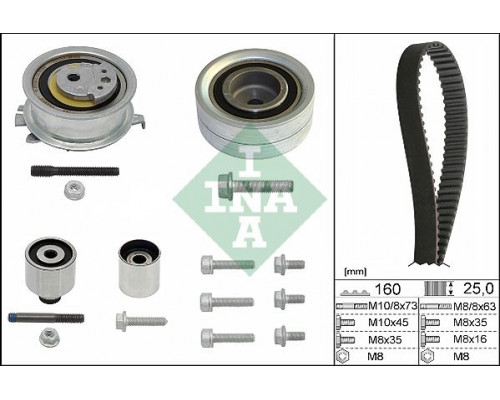 530055010 Ina Ремень ГРМ к-кт