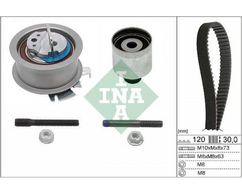 530020110 Ina Ремень ГРМ к-кт