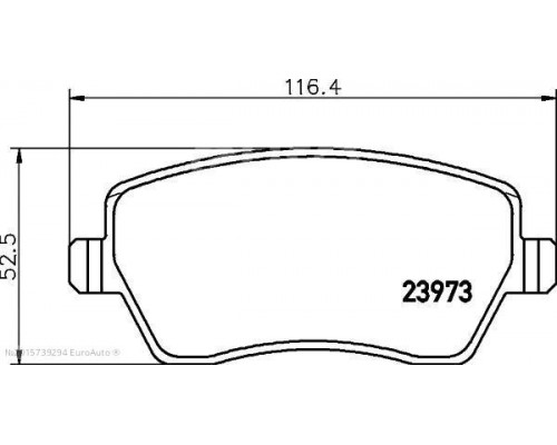 PCP1016 DON Колодки тормозные передние к-кт