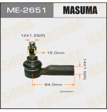ME-2651 Masuma Наконечник рулевой