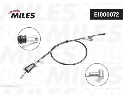 EI000072 Miles Трос стояночного тормоза для Nissan Almera N16 2000-2006