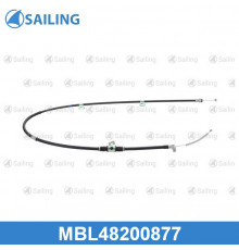 MBL48200877 Sailing Трос стояночного тормоза левый для Mitsubishi Pajero/Montero IV (V8, V9) 2007-2021