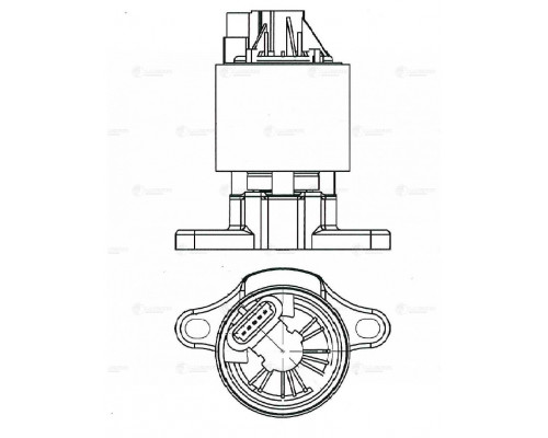 LVEG0503 Luzar Клапан рециркуляции выхлопных газов LVEG0503 Luzar Клапан рециркуляции выхлопных газов