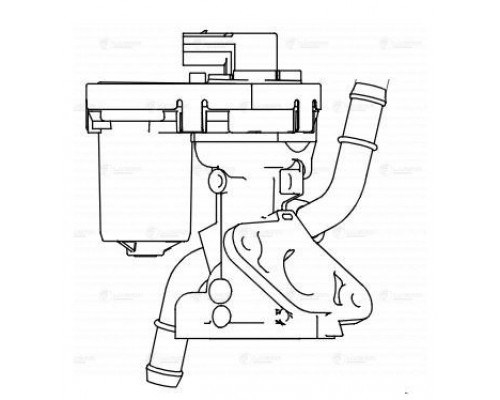 LVEG1004 Luzar Клапан рециркуляции выхлопных газов для Ford Transit 2006-2013