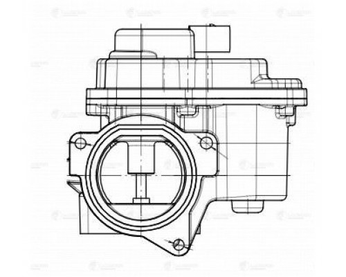 LVEG1854 Luzar Клапан рециркуляции выхлопных газов LVEG1854 Luzar Клапан рециркуляции выхлопных газов