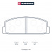 Торм. колодки дисковые задн. Mazda 6 I (GG), II (GH) 02- (M2620031)