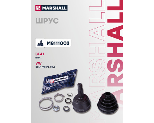 ШРУС внешний без ABS VOLKSWAGEN GOLF 74-, JETTA 84-, PASSAT 80-, POLO 94-