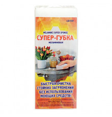 Супер-губка.  Меламиновая губка Lucky Bee
