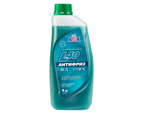 Антифриз AGA-L40 зеленый 946 мл.