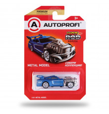 Машинка коллекционная 1:64, Серия HOT ROD, ROD-002 синий