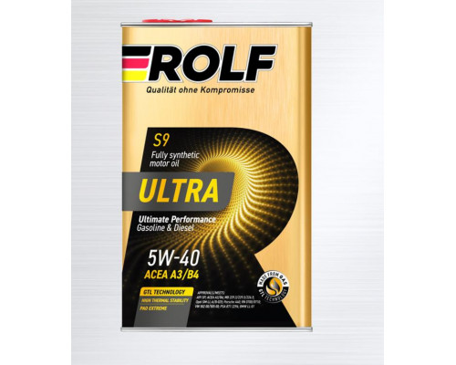 Моторное масло ROLF Ultra 5W-40 (1л)