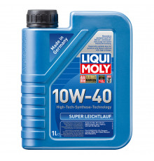 Масло моторное Liqui Moly 10W40 Super Leichtlauf SAE 10W-40, 1 л. (арт. 1928)
