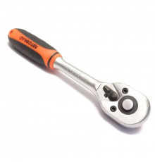 Трещотка с квадратом 1/4"(L=150mm: 8град)(Авто Дело)