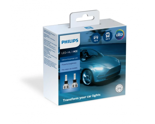 Светодиодные лампы H1 12-24V 19W Philips Ultinon Essential LED 2 шт