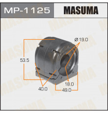 MP-1125 Masuma Втулка (сайлентблок) переднего стабилизатора