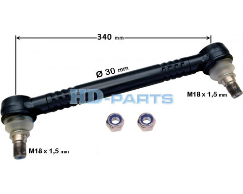 112503 HD-PARTS Стойка переднего стабилизатора
