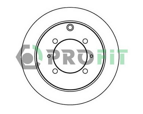 5010-2006 Profit Диск тормозной задний