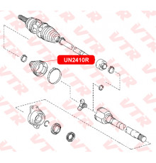 UN2410R VTR Пыльник ШРУСа внутр. пер