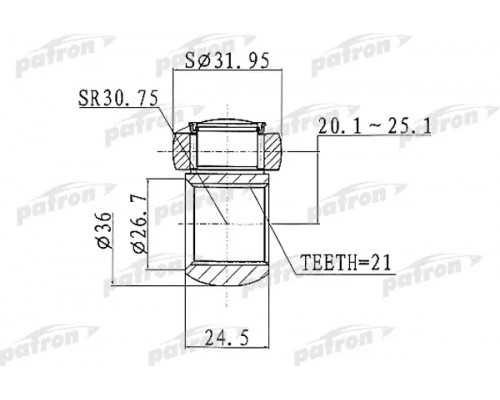 PTD005 Patron Трипоид