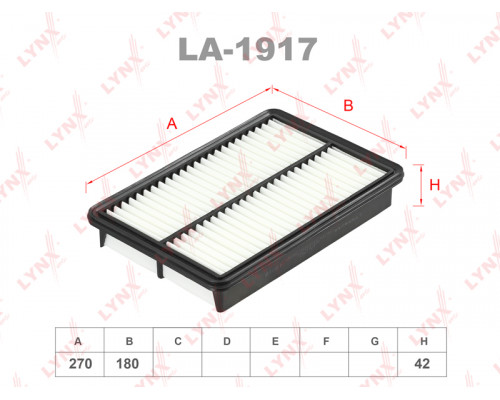 LA-1917 Lynx Фильтр воздушный