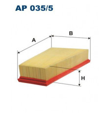 AP035/5 Filtron Фильтр воздушный