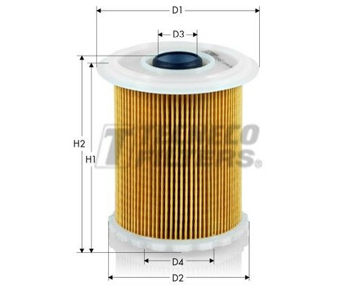 GS0300 TECNECO Фильтр топливный