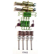 17412K WDPYD Установочный к-кт колодок ручного тормоза для Chevrolet Lacetti 2003-2013