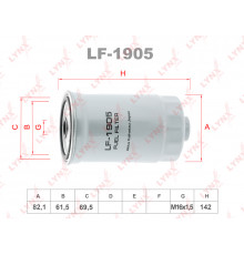 LF-1905 Lynx Фильтр топливный