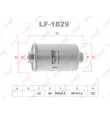 LF-1829 Lynx Фильтр топливный