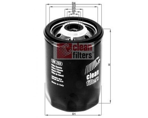 DN253 Clean Filters Фильтр топливный