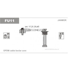 FU11 Janmor Провода высокого напряж. к-кт