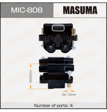 MIC-808 Masuma Катушка зажигания для Subaru Forester (S12) 2008-2012