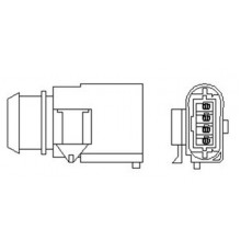 466016355077 Magneti Marelli Датчик кислородный/Lambdasonde