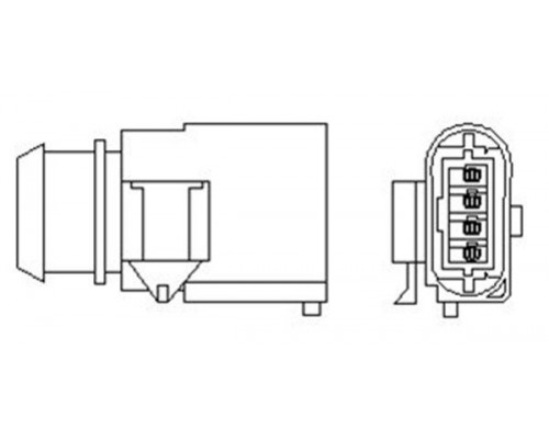466016355077 Magneti Marelli Датчик кислородный/Lambdasonde