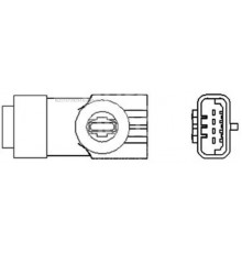 466016355052 Magneti Marelli Датчик кислородный/Lambdasonde