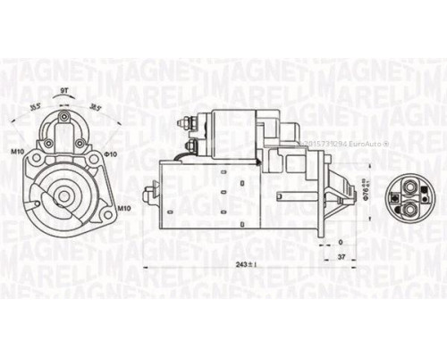 063720680010 Magneti Marelli Стартер