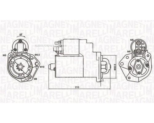 063720880010 Magneti Marelli Стартер