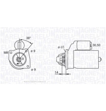 MSRC796 Magneti Marelli Стартер