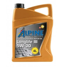 Масло ALPINE LONGLIFE III 5W30 4Л