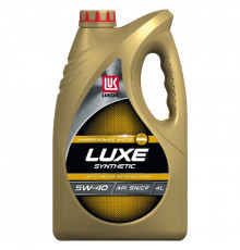 Масло ЛУКОЙЛ LUXE SYNTHETIC 5W40, 4L