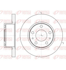 61007.00 Remsa Диск тормозной передний не вентилируемый для Iveco Daily 1999-2006
