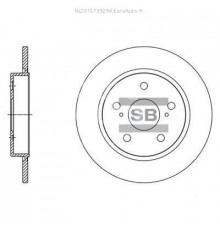SD4615 HI-Q Диск тормозной задний