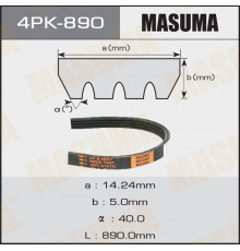 4PK890 Mitsuboshi (belts) Ремень ручейковый