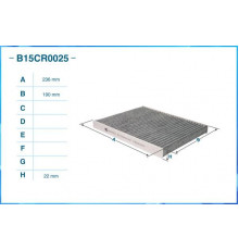 B15CR0025 Cworks Фильтр салона