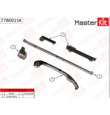 TCK32WO FAI AutoParts Цепь ГРМ к-кт