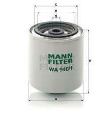 WA940/1 Mann Filter truck Фильтр охлаждающей жидкости