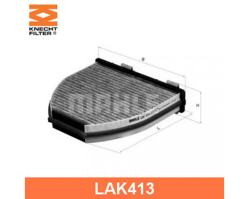 LAK413 Mahle / Knecht Фильтр салона