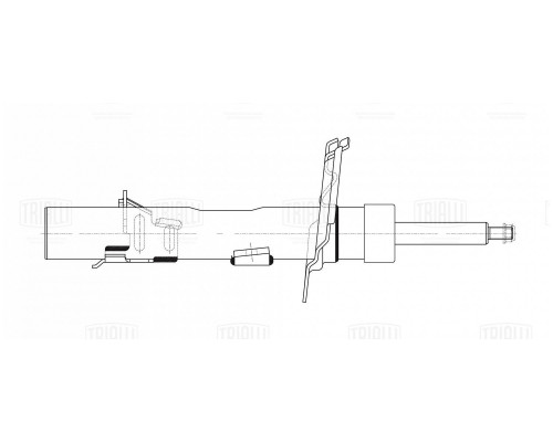 AG10193 Trialli Амортизатор передний левый для Ford Focus III 2011-2019