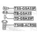 TB-GSA33 FEBEST Подшипник опоры переднего амортизатора